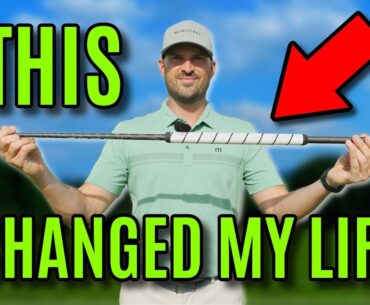 This Putting Lesson CHANGED MY LIFE - How To Use A L.A.B. Golf Broomstick (Long Putter)