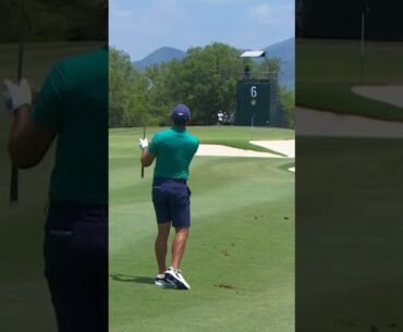 Charl Schwartzel hits a great approach at the 2019 #dunhillchamps