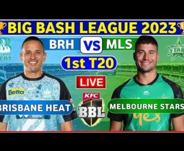 Live BRH vs MLS | Brisbane Heat vs Melbourne Stars Live 1st T20 Match Big Bash League 2023-24