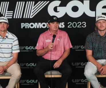 Dufner, Morgan, Pettit talk chances in Abu Dhabi | LIV Golf Promotions