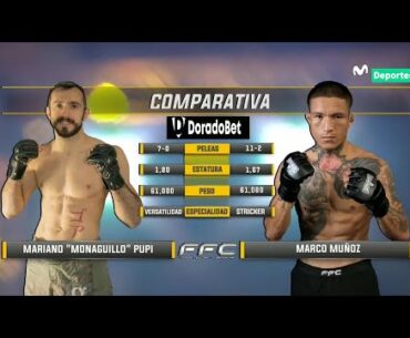 FFC 59: MARIANO 'MONAGUILLO' PUPI vs MARCO MUÑOZ | Fusion Fighting Championship
