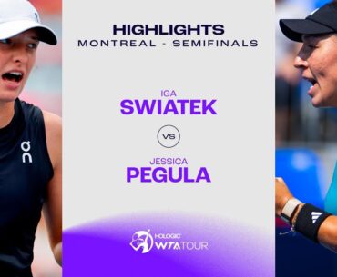 Iga Swiatek vs. Jessica Pegula | 2023 Montreal Semifinals | WTA Match Highlights