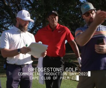 Bridgestone Shoot Behind the Scenes || Tiger Woods thinks its &#%!**@ great!