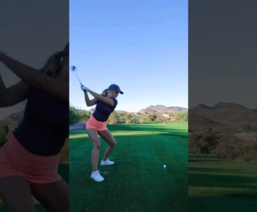 Hailey Ostrom #golf #golfswing #shorts