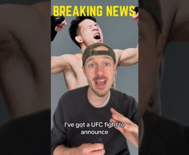 🚨Breaking! Park Hyun Sung has his first UFC fight set for December!