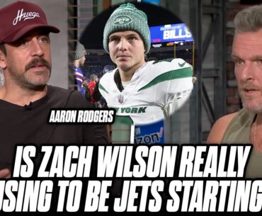 Aaron Rodgers Responds To Reports Zach Wilson Is Refusing To Be Jets Starter To End Season