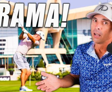 MASSIVE DRAMA in Round 1 of LIV Golf Promotions Tournament