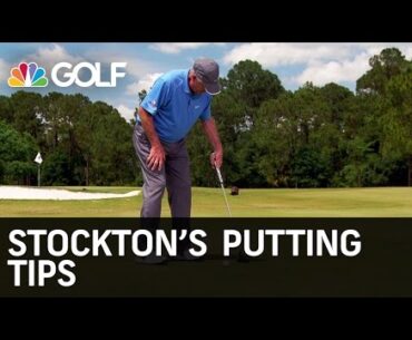 Stockton's Putting Tips - Golf Channel Academy | Golf Channel