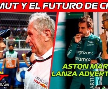 🚨 HELMUT HABLA SOBRE el FUTURO de CHECO en RED BULL ✅ ASTON MARTIN LANZA ADVERTENCIA 👊 F1 2023