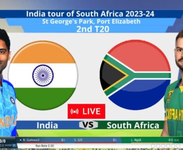 Live: IND Vs SA 2023 - 2nd T20 | Live Match PREDICTION | India Vs South Africa Live - Playing 11