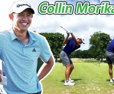 Collin Morikawa コリン・モリカワ  米国の男子ゴルフ スローモーションスイング!!!