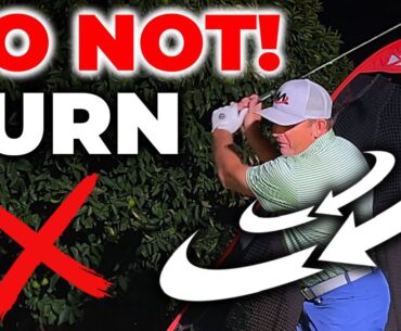 DON’T Turn Your Shoulders In The Golf Swing (Do THIS Instead!)