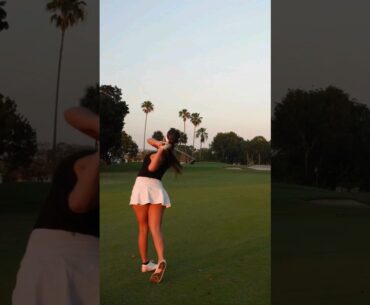 Sabrina Andolpho #golf #golfswing #shorts