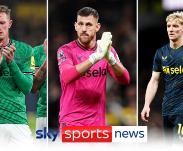 Newcastle: Dubravka, Gordon and Longstaff all doubts for Champions League tie against AC Milan