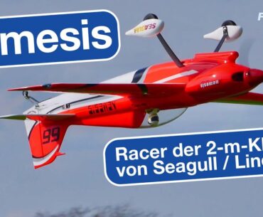 Nemesis Racer der 2-m-Klasse mit 6s-Antrieb von Seagull / Lindinger – Test in FlugModell 10+11/2023
