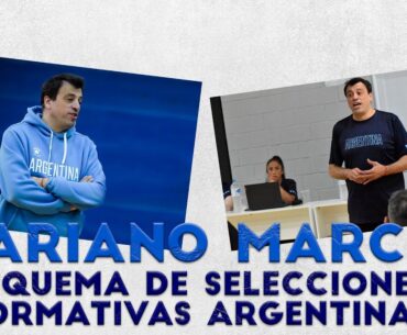 La estructura de las selecciones formativas argentinas, con MARIANO MARCOS