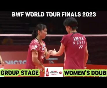 2-0 GROUP STAGE • BAEK H.N./LEE S.H. VS KIM S.Y./KONG H.Y. | BWF WORLD TOUR FINALS 2023 - WD