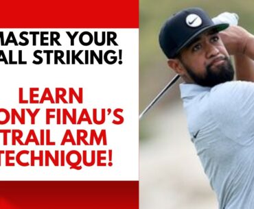 Master Your Ball Striking: Learn Tony Finau's Trail Arm Gap Technique!