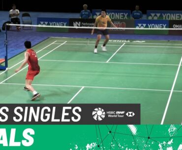 YONEX US Open 2023 | Kunlavut Vitidsarn (THA) [1] vs. Li Shi Feng (CHN) [2] | F