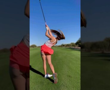 Claire Bear #golf #golfswing #shorts