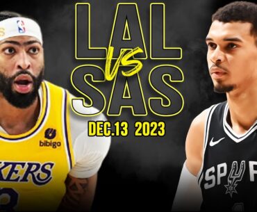 Los Angeles Lakers vs San Antonio Spurs Full Game Highlights | December 12, 2023 | FreeDawkins