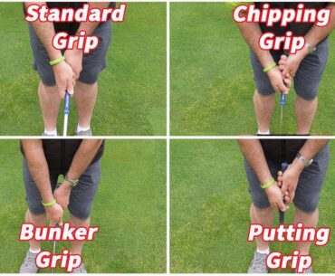 I use 4 different golf grips every round: Why you should too.