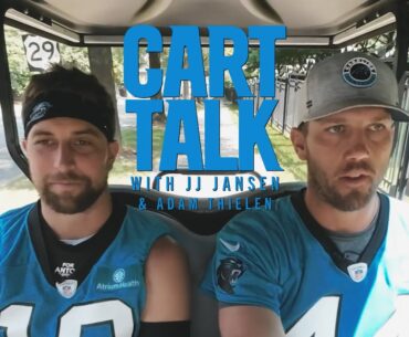 Cart Talk: JJ Jansen and Adam Thielen talk golf, date night and more.