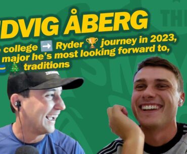 Ludvig Åberg on his meteoric rise from Texas Tech to the Ryder Cup
