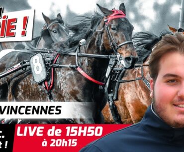 ICI on PARIE ! Vincennes, Quinté+ et pronostics en live de l'hippodrome, Vendredi 15 Décembre 2023