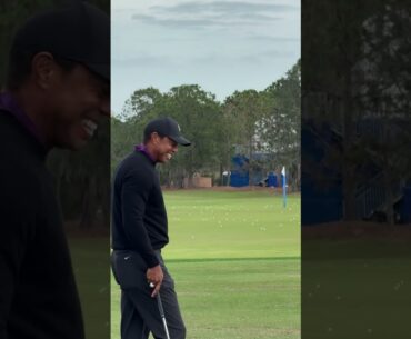 Tiger Woods' Range Warm Up Routine | TaylorMade Golf
