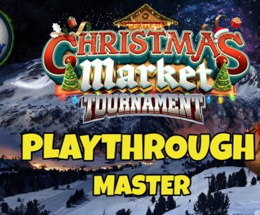 MASTER Playthrough, Hole 1-9 - Christmas Market Tournament! *Golf Clash Guide*