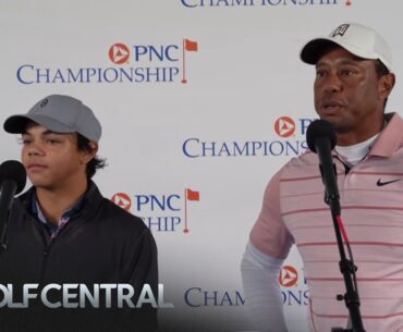 Tiger Woods "better each and every day" at PNC Championship | Golf Channel