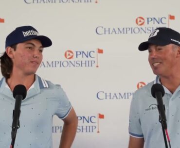 Matt and Cameron Kuchar Saturday Presser 2023 PNC Championship