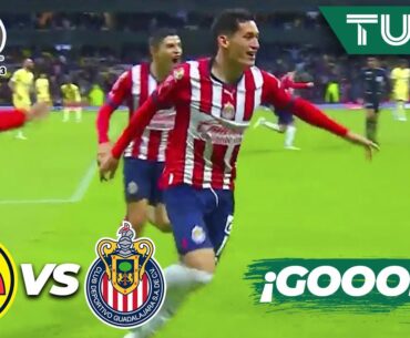 ¡GOOL DE CHIQUETE! ¡GOOL sabor a final! | América 1-3 Chivas | CL2023 - Semis | TUDN