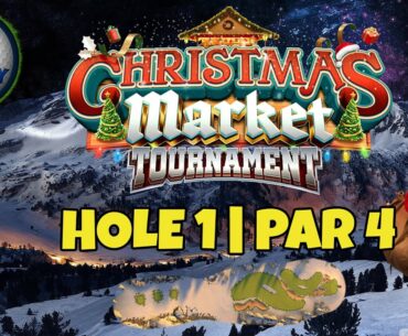 Master, QR Hole 1 - Par 4, EAGLE - Christmas Market Tournament, *Golf Clash Guide*