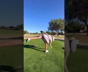 Claire Bear #golf #golfswing #shorts