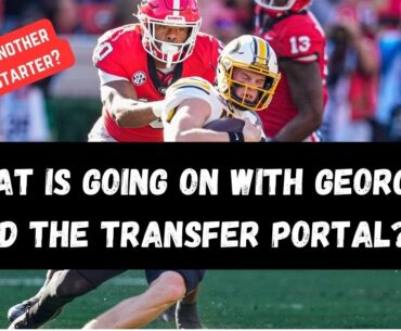 What's going on with Georgia and the Transfer Portal?