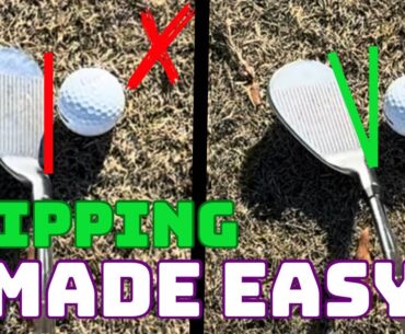 Left Handed Golf Chipping Tips!!