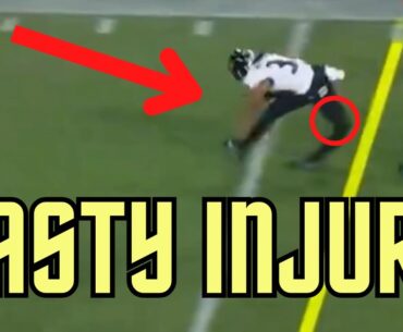 Keaton Mitchell NASTY Knee Injury Against The Jacksonville Jaguars