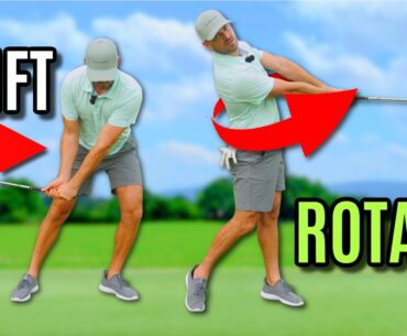 Shift BEFORE You Rotate (The Secret To An Effortless Golf Swing)