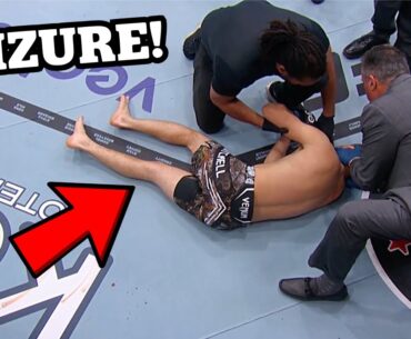 Bryce Mitchell Has Seizure After Scary Knockout vs Josh Emmett at UFC 296 - Doctor Reacts