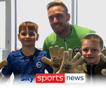 Brighton & Crystal Palace help young fan gift advent calendars to domestic violence victims