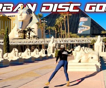 Urban Disc Golf | Las Vegas | The Luxor Obelisk