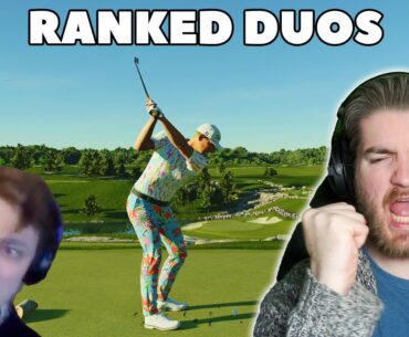 WE ARE UNSTOPPABLE IN RANKED DUOS - PGA TOUR 2K23 Gameplay