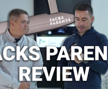 SACKS PARENTE PUTTER REVIEW // 39 Gram Lightweight Putter Shaft!