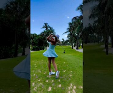 Gabi Powel #golf #golfswing #shorts