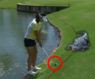 CRAZIEST "SAVING SHOT" MOMENTS - LPGA + USGA | WSN