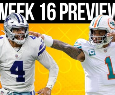 NFL Week 16 Preview