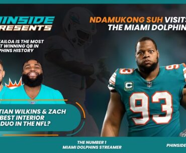 Episode 939: Ndamukong Suh Visits The Miami Dolphins! + Tua Has Highest Win % In Dolphins History!