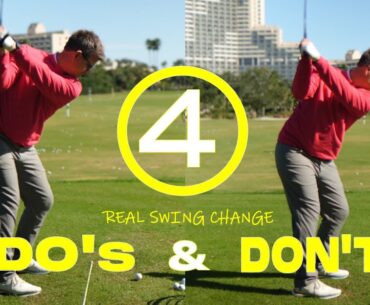 How Pros Make REAL Swing Changes | Serious Golfers. Serious Instruction.